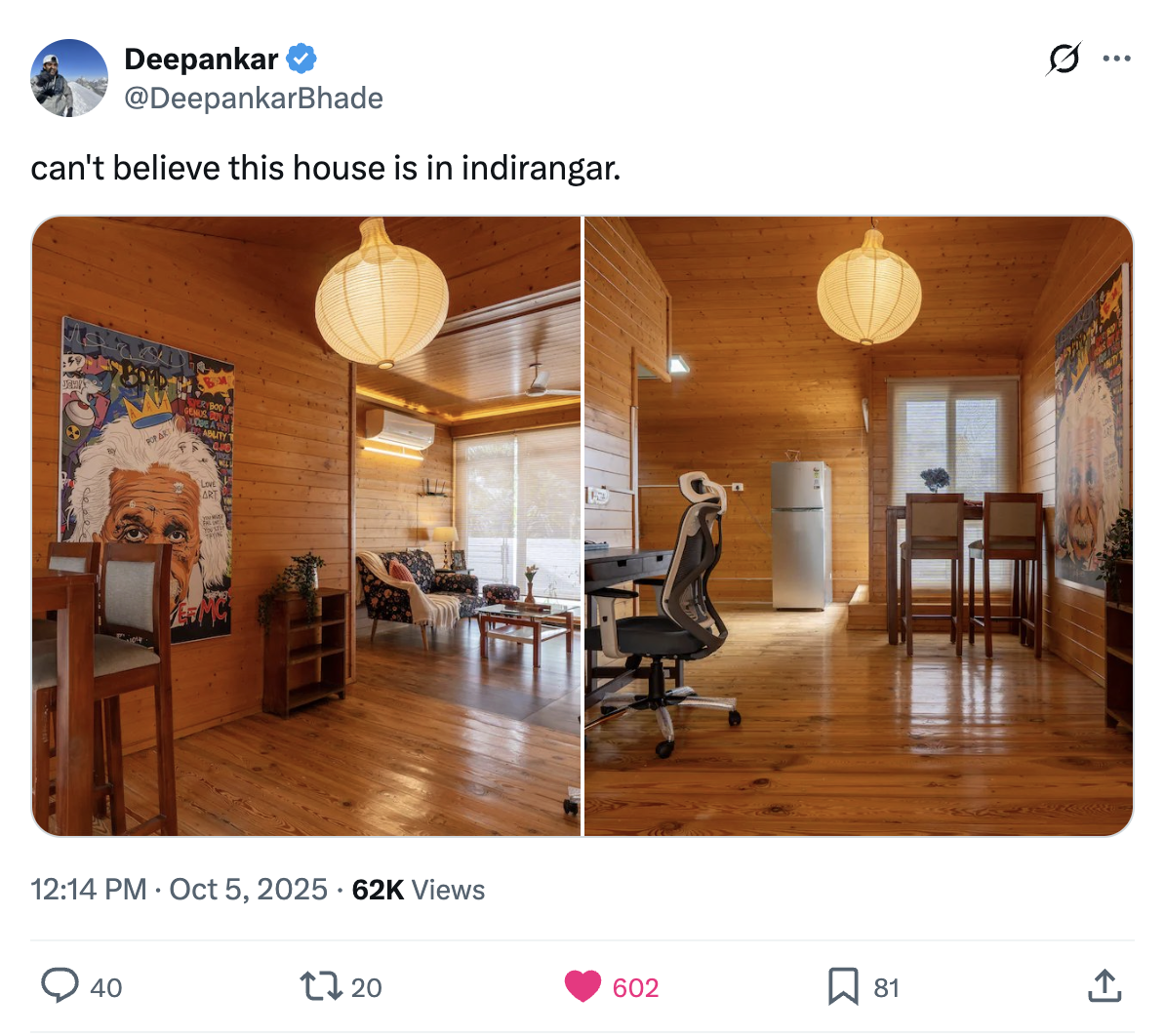 Social proof from a Flent tenant on X
